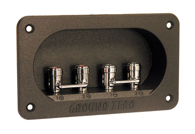 Hovedbilde Ground Zero GZST 4S høyttalerterminal dobbel