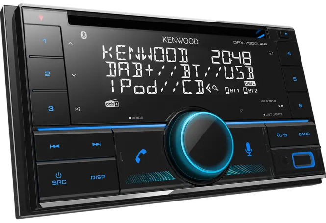 Hovedbilde Kenwood DPX7300DAB. 2DIN CD RADIO DAB BT ...