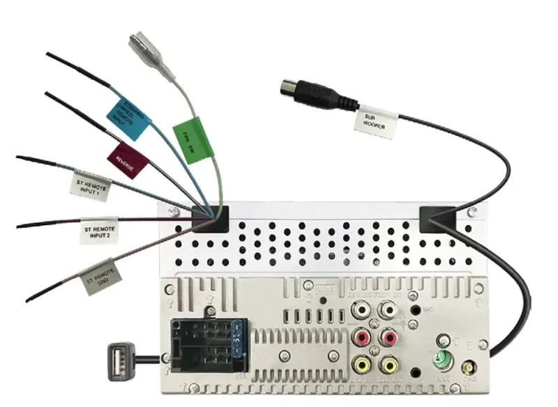 Kenwood DMX5020DABS m/trådløs adapter 2-DIN MEDIASPILLER - DAB BT USB/IPHONE