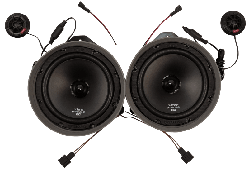 VIBE Optisound AUDIA3-V0 Biltilpasset 6,5`` høyttalersett for Audi A3, A4, R8