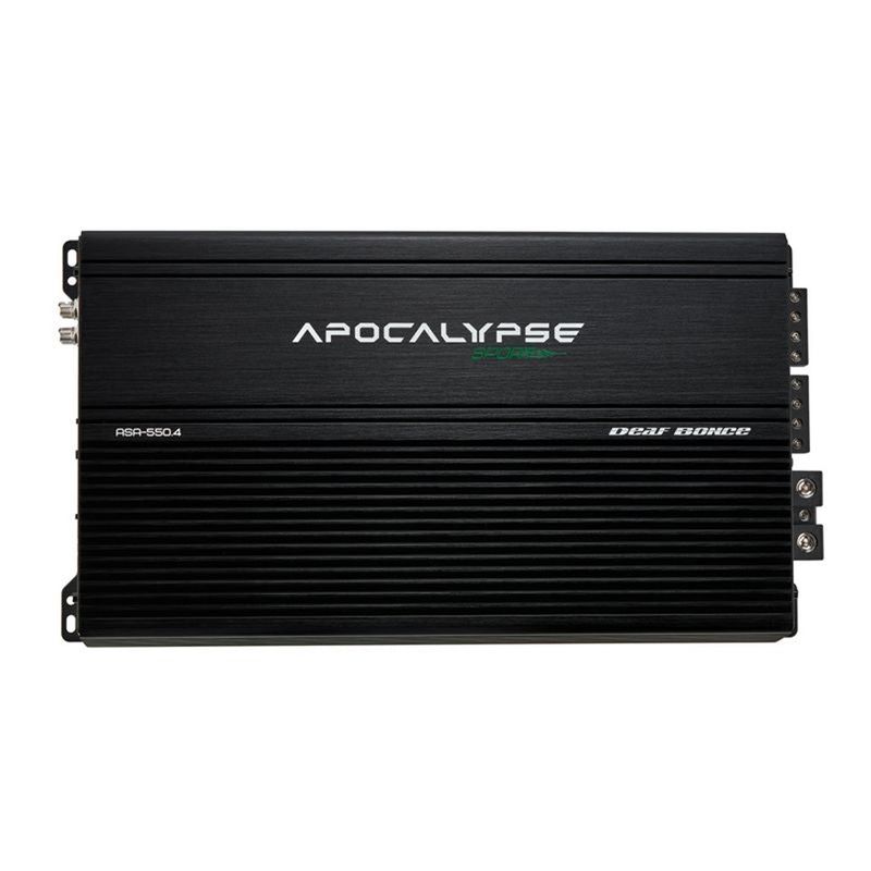 Deaf Bonce ASA-550.4. 4-kanal 4x 220/350/550W. 1ohm stabil