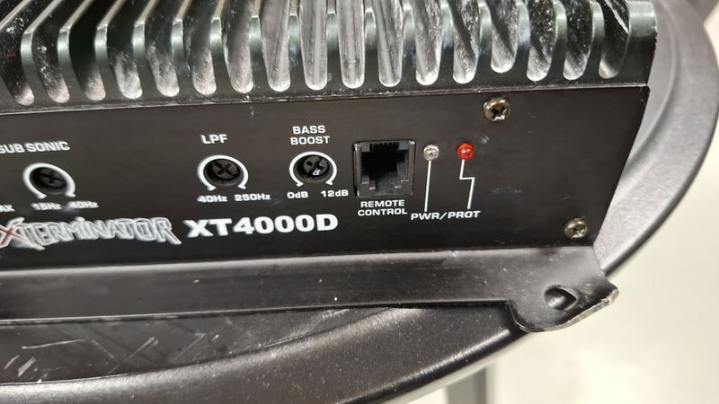 Brukt! US Amps Xterminator XT4000D mono forsterker. 4000watt