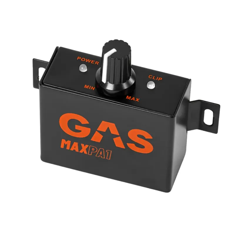 GAS MAX PA1-3000.1DZ1 Monoforsterker, 3000W RMS, 1 Ohm, fullfrekvens