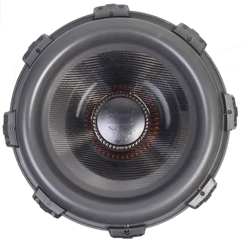 VIBE BlackDeath Competition SPL 18D1-V4 18`` basshøyttaler, 2x1 ohm, 5000W RMS