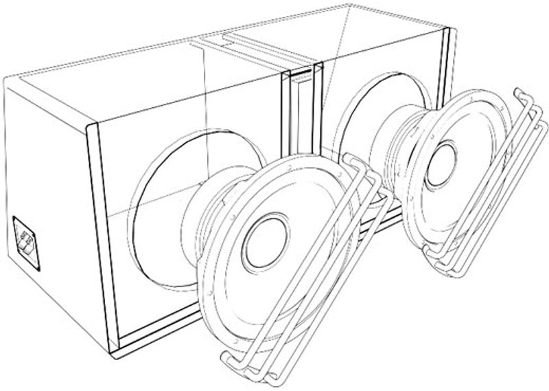 Deaf Bonce Machete Dual 12 FIGHT 2x12